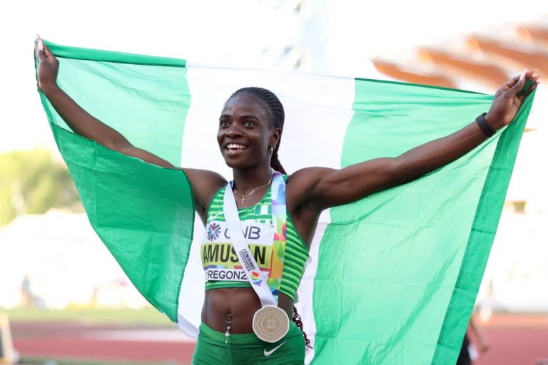 Tobi Amusan Named Nigeria’s Flagbearer for 2024 Olympic Games