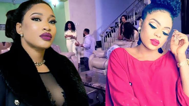 Tonto Dikeh and Bobrisky end long-time feud as they follow each other back on Instagram