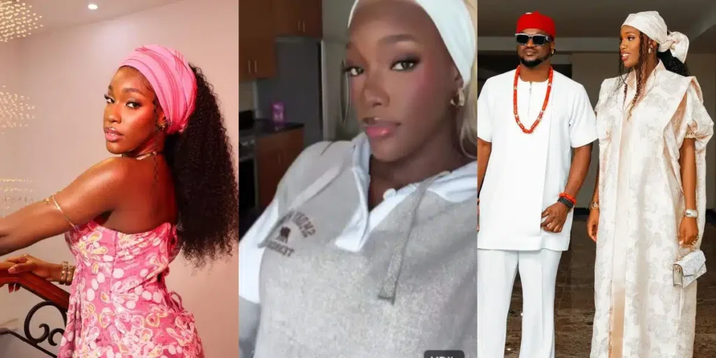 Paul Okoye’s fiancée, Ivy Ifeoma confirms pregnancy rumors as she flaunts baby bump