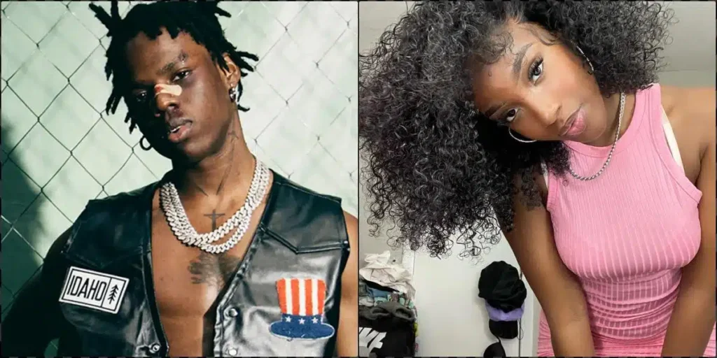 Rema fuels dating rumour with famous TikToker, Kelly