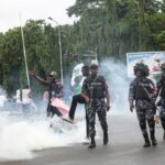 Police arrest protesters in Abuja, disperse crowd with teargas