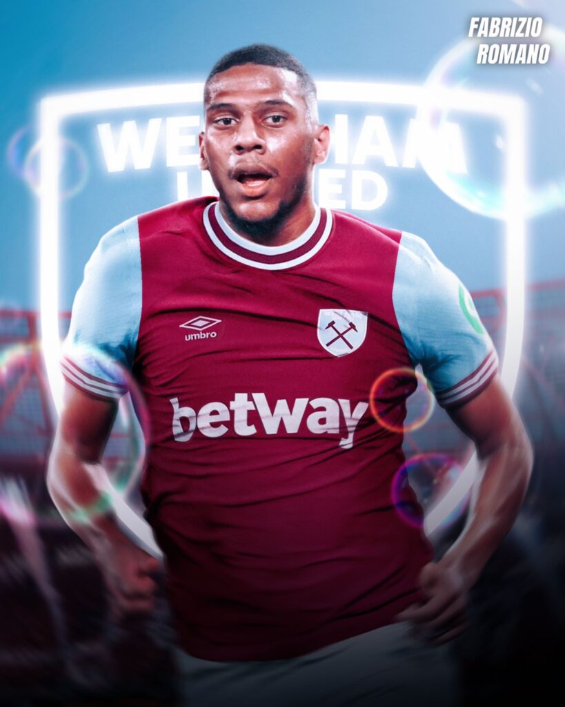 West Ham United Signs Defender Jean-Clair Todibo on Loan from Nice with Option to Buy