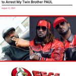 Peter Okoye clarifies misconceptions involving EFCC and his brothers