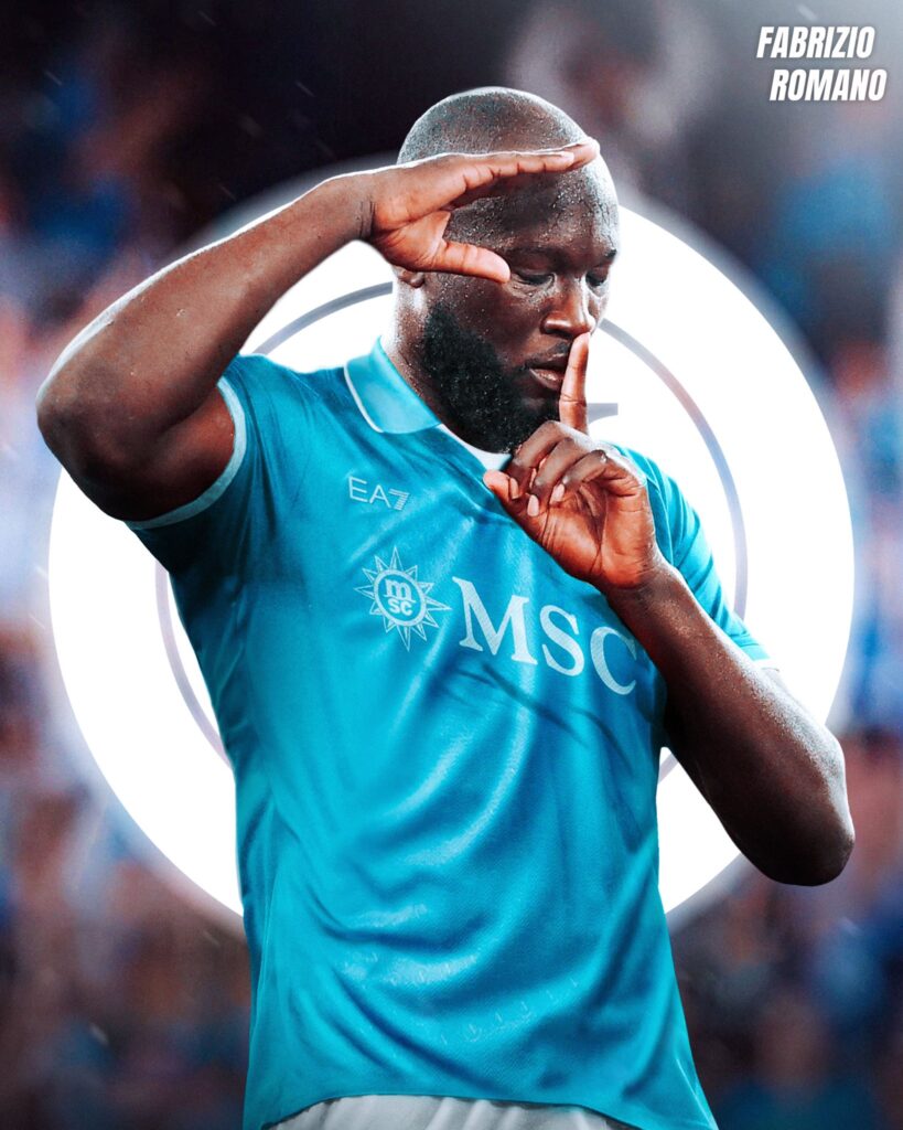 Napoli signs Romelu Lukaku from Chelsea