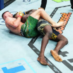 Isreal Adesanya defeated by submission in middleweight fight