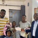 Femi Otedola Foundation donates N5m to family of quadruplet