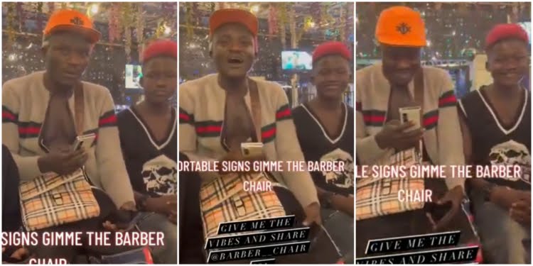 Portable Signs Rising Hypeman Barber Chair to Zeh Nation Record Label