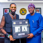 Dbanj pays courtesy visit to Lagos State Governor, Sanwo-Olu ahead of upcoming album