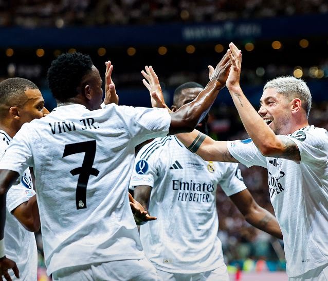 Real Madrid defeats Atalanta 2-0 to win UEFA super cup