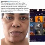 Face of woman threatening to kill Nigerians in Canada revealed