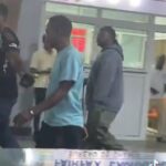 Wande Coal screamed at some boys begging at the airport