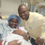 Actress Tawa Ajisefinni welcomes child with husband after five years