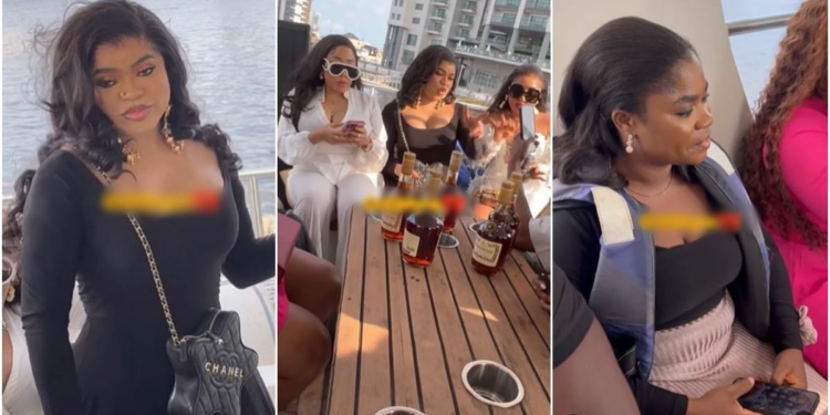 Bobrisky throws luxurious party after release from prison