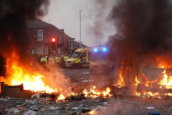 Riots Break Out in Sunderland Amidst Anti-Immigrant Sentiment