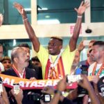 Galatasaray Fans Welcome Osimhen In Arrival From Napoli