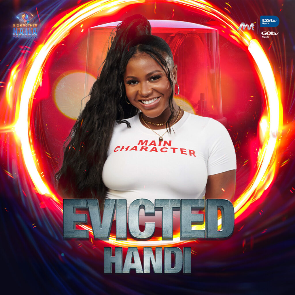 Handi Evicted from the BBNaija house