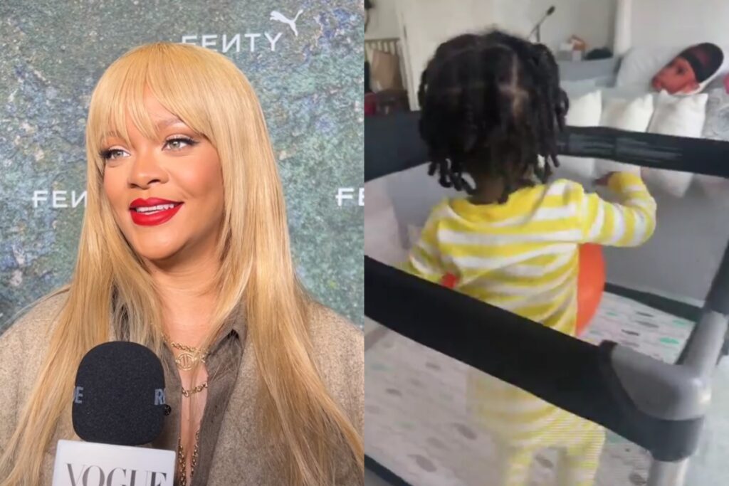 Rihanna Offers Glimpse into Motherhood with Humorous Video