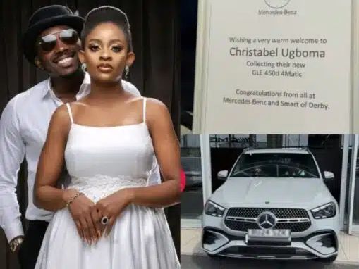 Bovi gives wife a brand new 2024 Mercedes Benz GLE