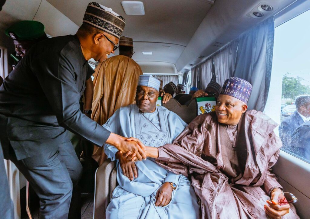 Bashir Ahmad Shares Photo Of Peter Obi Shaking VP Shettima