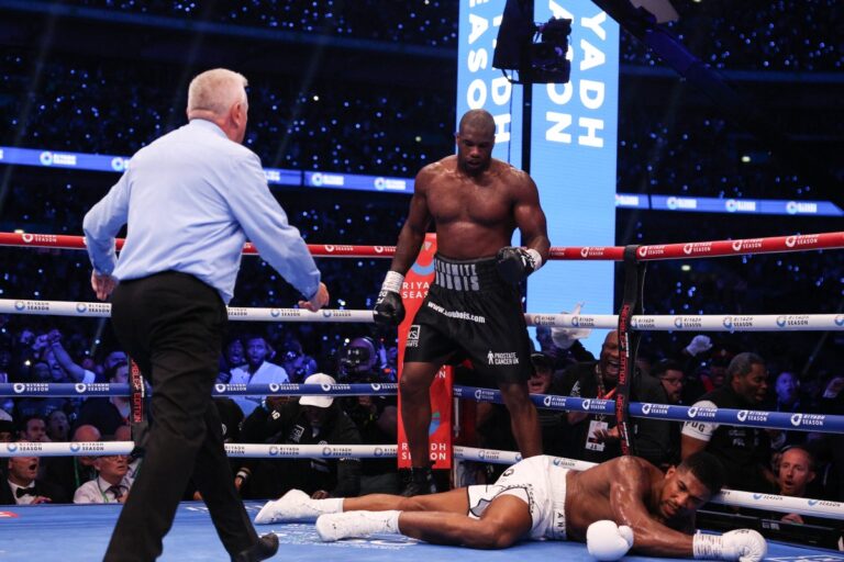 Daniel Dubois Defends IBF Title with Fifth-Round Knockout of Anthony Joshua