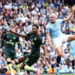 Erling Haaland’s brace maintains city’s 100% winning record in the league