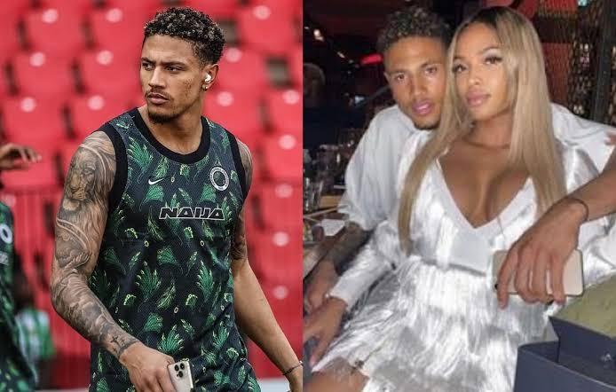 Dutch Model Jelicia Westhoff and Super Eagles Goalkeeper Maduka Okoye Reconcile After Public Dispute