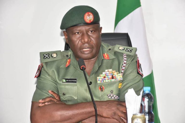 President Bola Tinubu Appoints Major General Olufemi Oluyede as Acting Chief of Army Staff