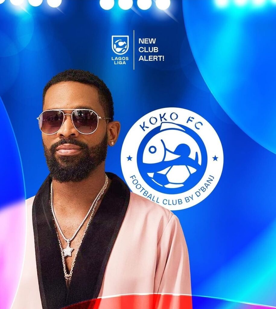 Entertainment Icon D’Banj Launches Football Team, KOKO FC