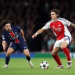 Arsenal Triumphs Over PSG with 2 nil victory in the Champions League