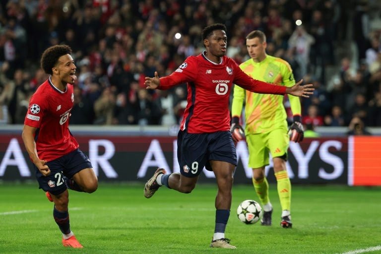 Lille Stuns Real Madrid with 1-0 Champions League Victory