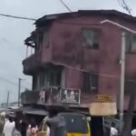 Two-storey building collapsed collapses in Orile Iganmu area of Lagos