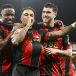 Bournemouth Shocks Arsenal 2-0 After Saliba’s Red Card