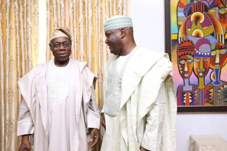 Atiku, Obasanjo Reunite at WOTCLEF’s 25th Anniversary