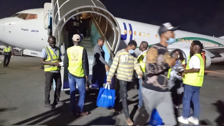 180 Nigerians Stranded in Libya Return Home