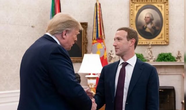 Meta Chairman Mark Zuckerberg Meets with President-elect Donald Trump at Mar-a-Lago