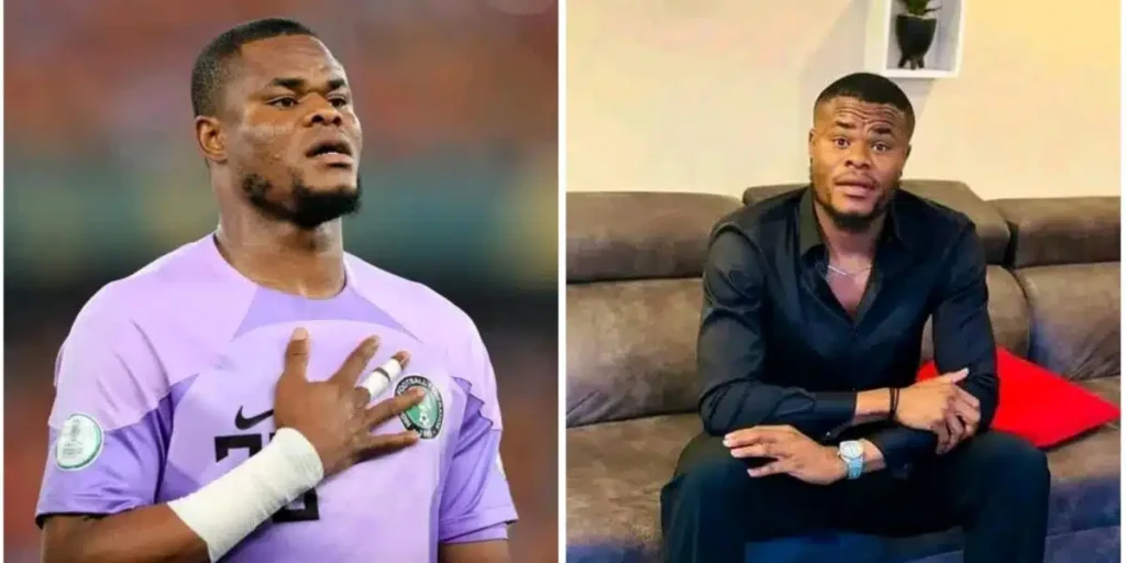 Grief Strikes Super Eagles Goalkeeper Stanley Nwabali as He Mourns His Father’s Passing