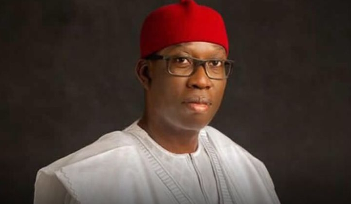 Former Delta Governor Ifeanyi Okowa Makes First Public Appearance After EFCC Release