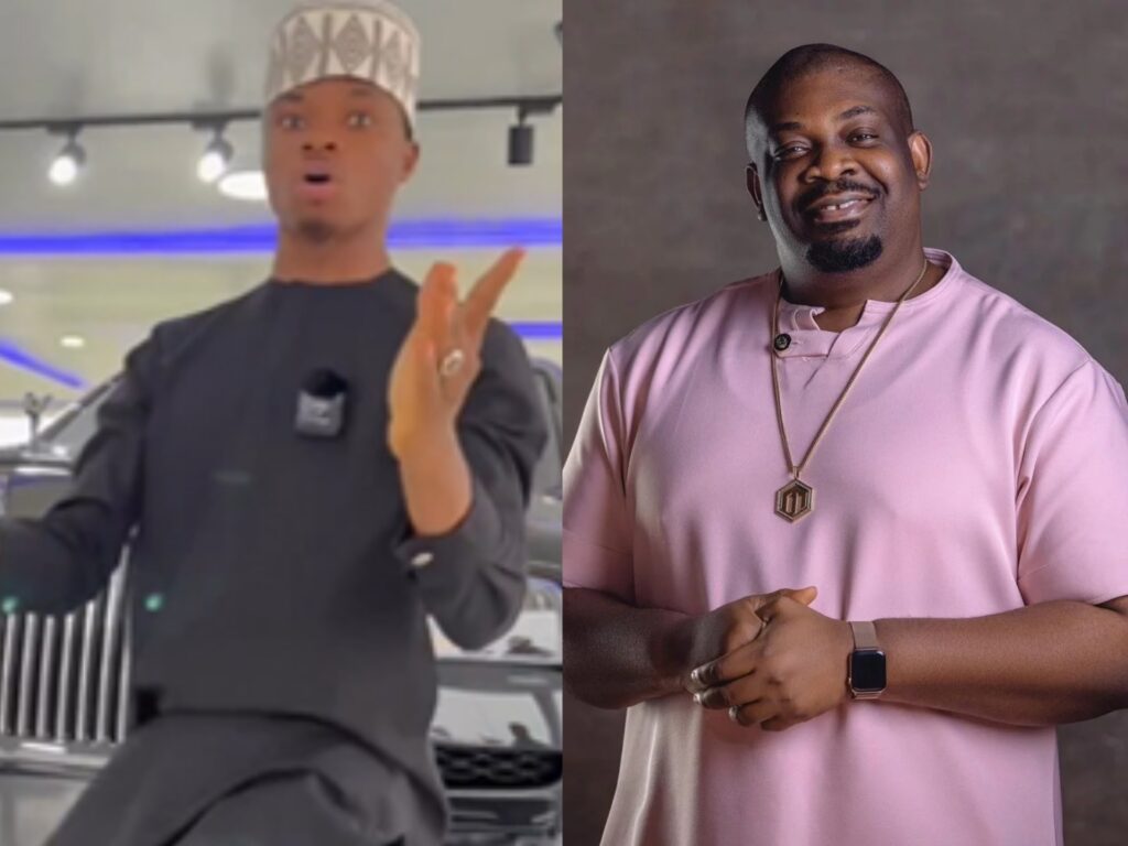 Don Jazzy Rewards Ola of Lagos with N20 Million for Reviewing His Luxurious Rolls Royce