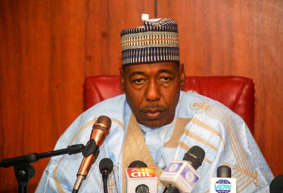 Governor Zulum Criticizes Tinubu’s Tax Reform, Claims Only Lagos and Rivers Will Benefit