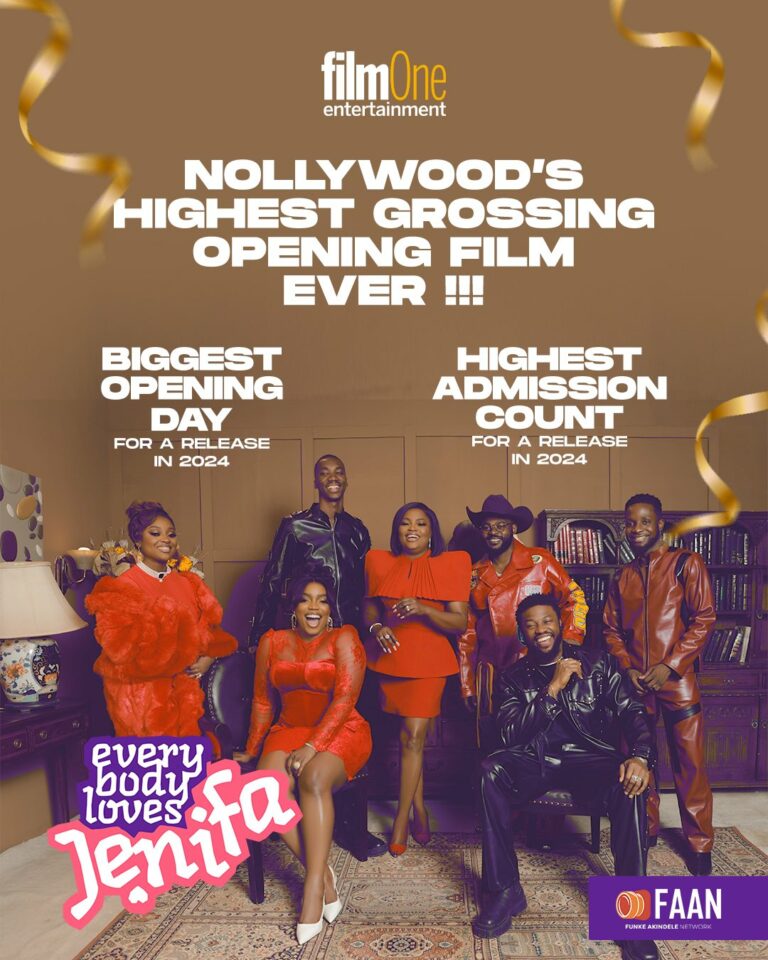 Funke Akindele’s New Movie, Everybody Loves Jenifa, Breaks Nollywood Box Office Records