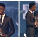 Vinícius Jr Wins Best Men’s Player at The Best FIFA Awards 2024