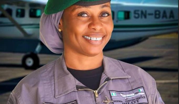 Olanike Nafisat Balogun Becomes Nigeria Customs Service’s First Female Pilot