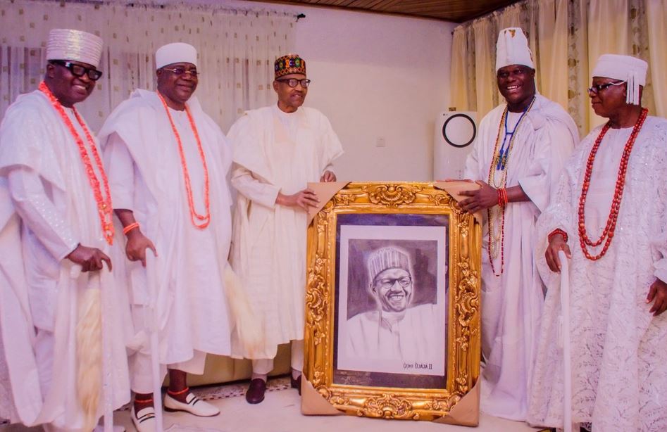 Ooni of Ife Visits Former President Buhari in Daura, Katsina State