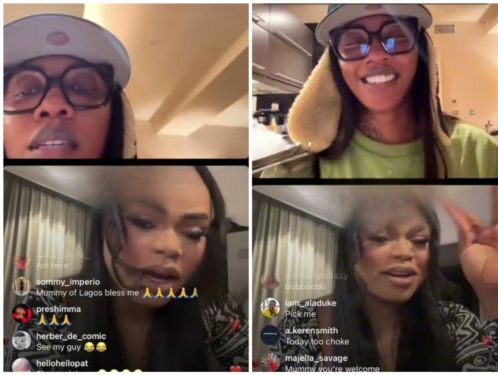 Tiwa Savage’s Extravagant Giveaway Features a Surprise Appearance by Bobrisky