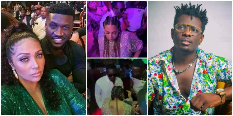 Internet Abuzz as Peter Okoye’s Wife Lola Omotayo Twerks on Terry Apala