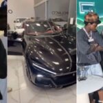 Shallipopi’s Emotional Reaction To Burna Boy’s N1.8 Billion Ferrari Sparks Social Media Buzz