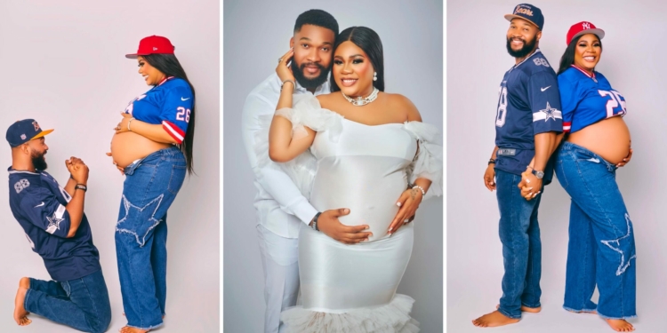 Nollywood Couple, Alex Cross And Betty Okafor Celebrate The Arrival Of Their First Child