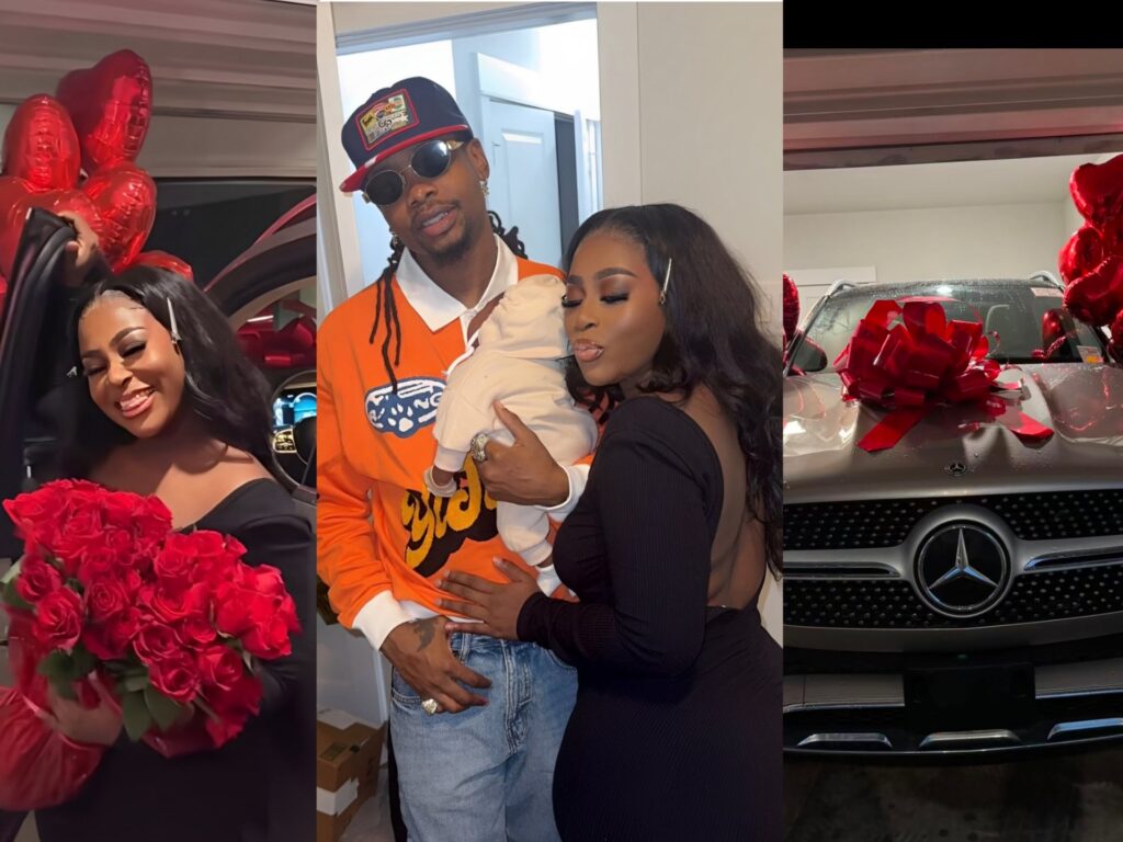 Yhemolee Gifts Wife Thayour a Mercedes Benz as Heartfelt Push Present