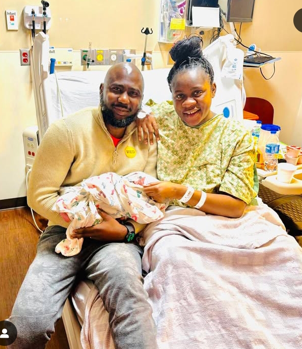 Actress Olayinka Solomon Welcomes Baby Boy With Husband Olasunkanmi Mabinu-Ori