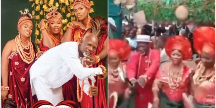 Delta, Isoko Musician, Dr. Arube Otor Marries Three Women in Bid to Father 32 Children